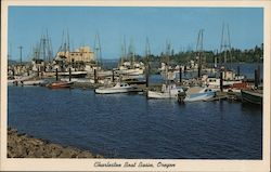 Charleston Boat Basin Coos Bay, OR Postcard Postcard Postcard