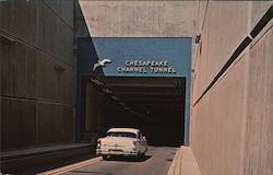 Chesapeake Bay Bride-Tunnel Maryland Postcard Postcard Postcard