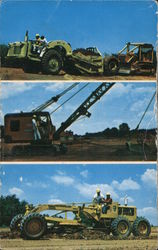 National School of Heavy Equipment Operation Postcard