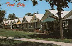 Tent City Postcard