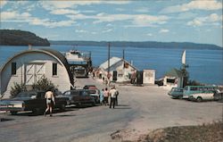 Ferry Dock in Door County Gills Rock, WI Postcard Postcard Postcard