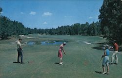 Pinehurst Country Club, 16th Hole, No. 2 Course North Carolina Postcard Postcard Postcard