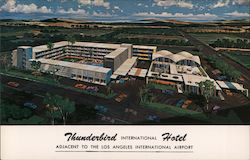 Thunderbird International Hotel Postcard