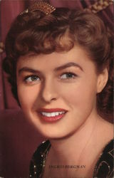 Ingrid Bergman Postcard