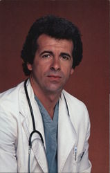 James Naughton "Trauma Center" Actors Postcard Postcard Postcard