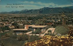 Steve McQueen's Palm Springs Home Postcard