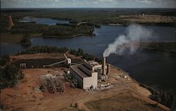 Minnesota Power & LIght Company's generating plant - On the North Shore of Colby Lake Hoyt Lakes, MN Postcard Postcard Postcard