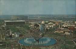 Unisphere - New York World's Fair 1964-1965 1964 NY Worlds Fair Postcard Postcard Postcard