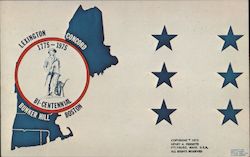 Commemorative Flag Postcard