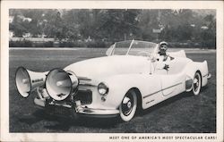 Meet One of America's Most Spectacular Cars! Mobilgas Special Advertising Postcard Postcard Postcard