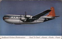 Northwest Airlines Stratocruisers Postcard