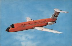 Braniff International Airline Advertising Postcard Postcard Postcard