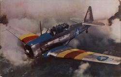 Navy Scout Trainer Postcard