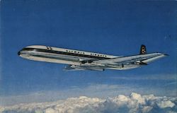 Olympic Airways - Comet 4B - Built by Havilland - Powered by Rolls Royce Postcard