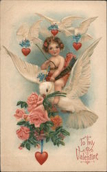 To My Valentine Postcard