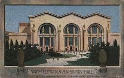 North Elevation Machinery Hall -- Panama-Pacific International Exposition Postcard