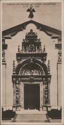 Portal Palace of Varied Industries P.P.I.E. 1915 1915 Panama-Pacific Exposition Postcard Postcard Postcard