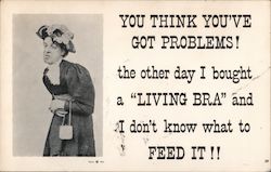 You Think You've Got Problems! Comic, Funny Postcard Postcard Postcard