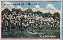 Getting Acquainted with the Machine Gun Postcard