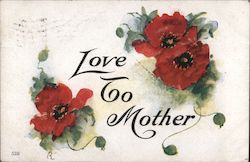 Love to Mother Postcard