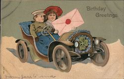 Birthday Greetings Postcard