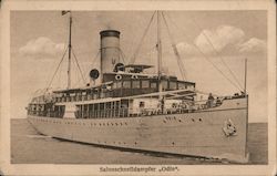 Salonschnelldampfer "Odin" Steamers Postcard Postcard Postcard