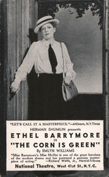 Ethel Barrymore in "The Corn is Green" Actresses Postcard Postcard Postcard