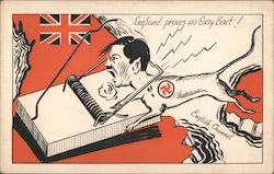 England proves no Easy Bait! Nazi Germany Postcard Postcard Postcard