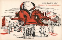 Why Should We Help Communists Kill Americans? Social History Postcard Postcard Postcard