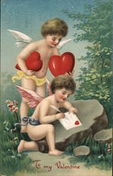 To My Valentine Postcard