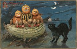 Happy Halloween Postcard