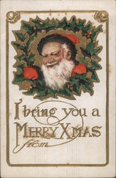 I Bring You a Merry Christmas Postcard