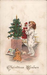 Christmas Wishes Postcard