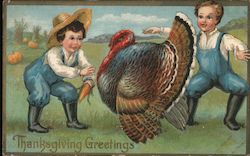 Thanksgiving Greetings Postcard