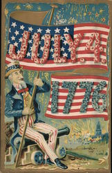 July 4, 1776 Postcard