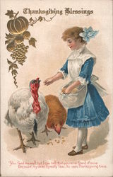 Thanksgiving Blessings Postcard