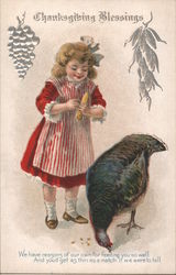 Thanksgiving Blessings Postcard