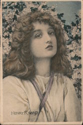 Painting by Henry Ryland Postcard