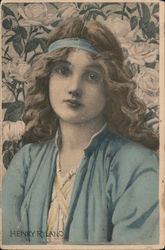 Painting by Henry Ryland Women Postcard Postcard Postcard