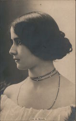 Cléo de Mérode, French Dancer of the Belle Époque Postcard