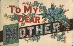 To My Dear Mother To My Dear... Postcard Postcard Postcard