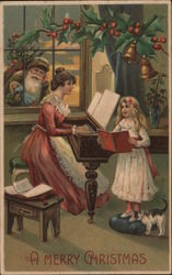 A Merry Christmas Postcard