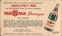 Partpak-Beverages Advertising Postcard Postcard Postcard