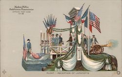 Float-Reception of Lafayette 1909 Hudson-Fulton Celebration Postcard Postcard Postcard