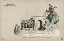 Float -- Introduction of Croton Water 1909 Hudson-Fulton Celebration Postcard Postcard Postcard