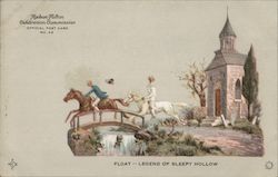 Float-Legend of Sleepy Hollow Postcard