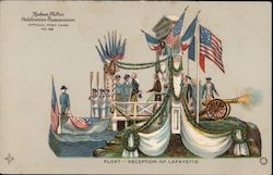 Float-Reception of Lafayette Postcard