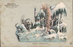 Float -- Frost King -- Hudson-Fulton Official Post Card No. 55 Postcard