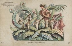 Float - Aeolian Harp: Hudson-Fulton Celebration Commission Postcard