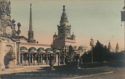 Horticultural Hall and Tower of Jewels P.P.I.E. 1915 Postcard